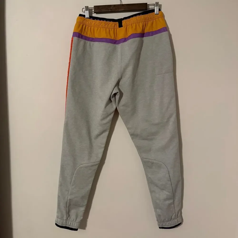 Nike‎ Therma Men's Training Pants Retro Orange Yellow Gray Colorway Size Small